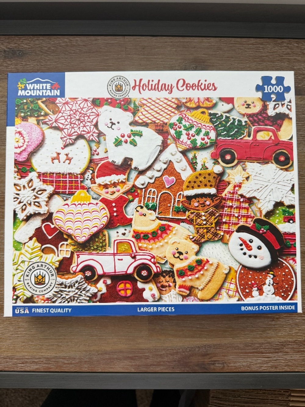White Mountain Jigsaw Puzzle - Holiday Cookies - 1000pcs